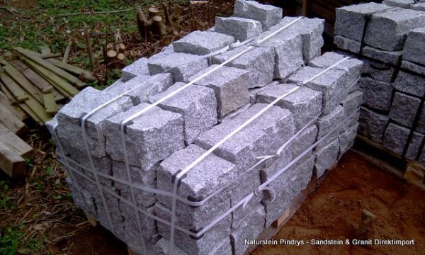 Granitmauersteine, Granitsteine 20*20*20 cm